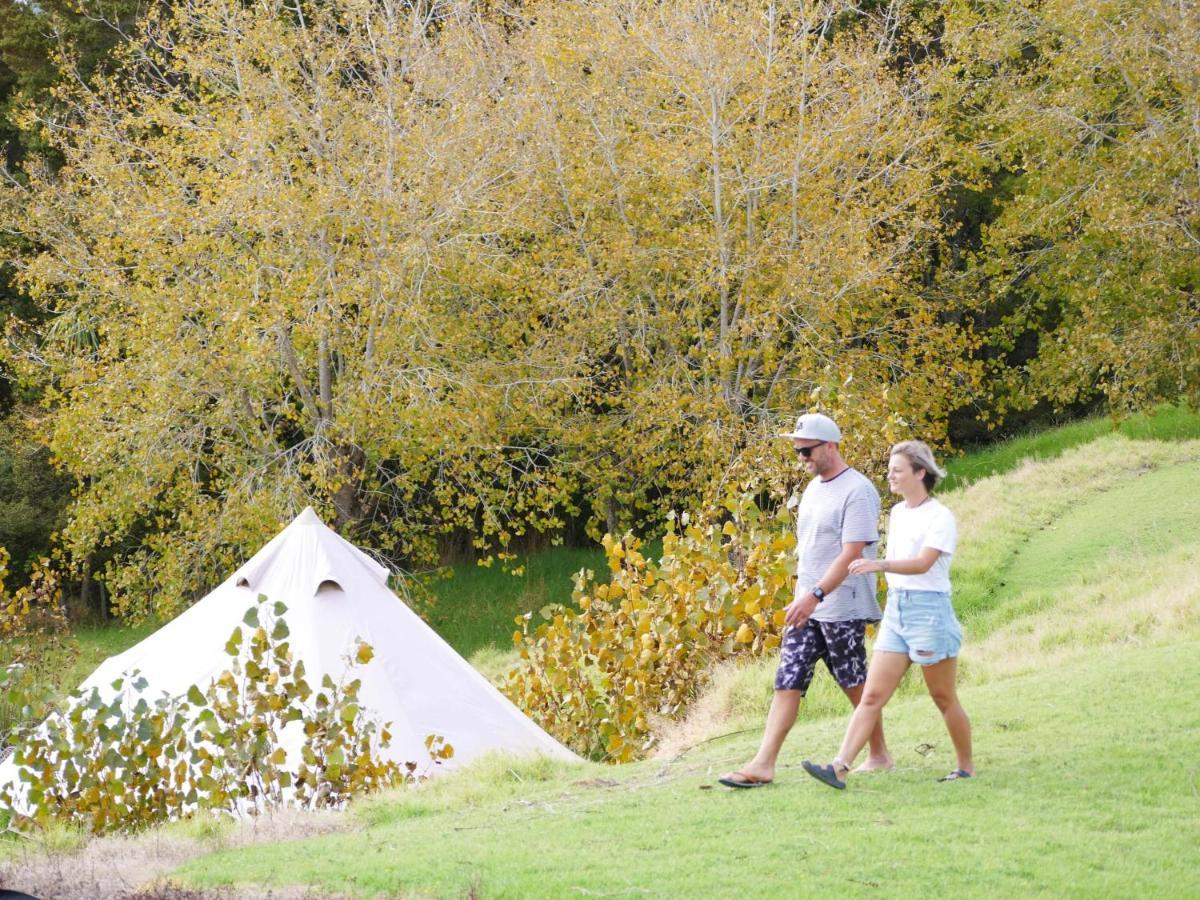 فندق Aotearoa Surf Eco Pods Te Arai المظهر الخارجي الصورة