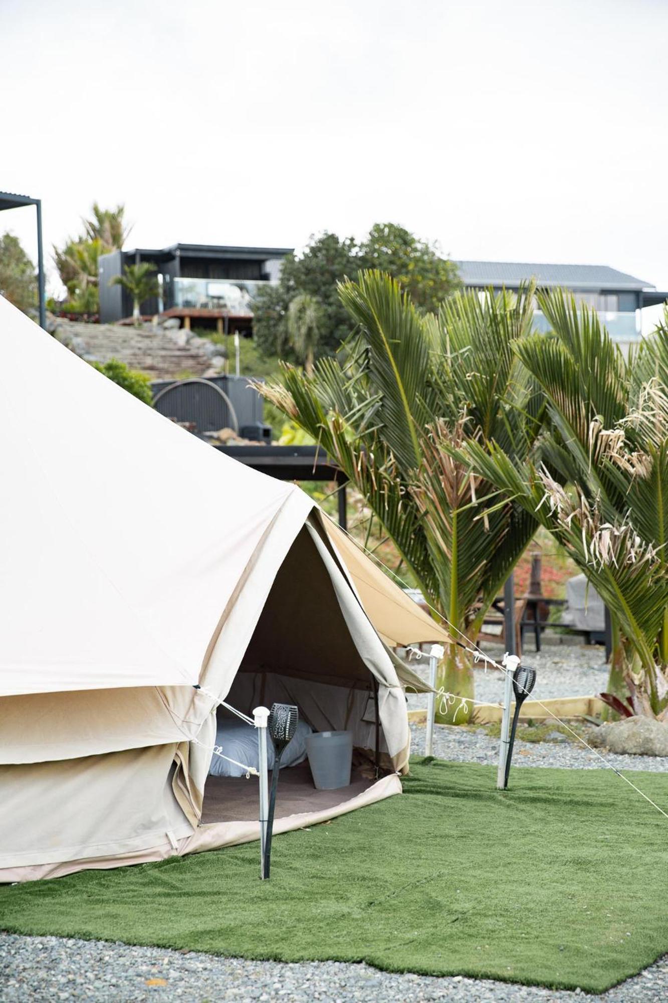 فندق Aotearoa Surf Eco Pods Te Arai المظهر الخارجي الصورة