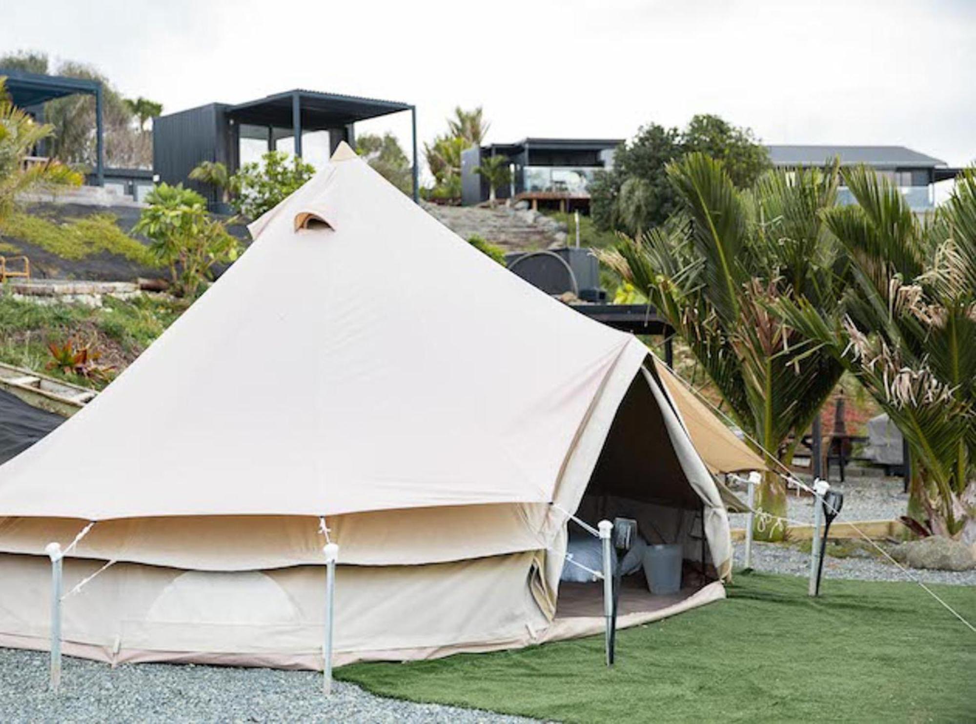 فندق Aotearoa Surf Eco Pods Te Arai المظهر الخارجي الصورة