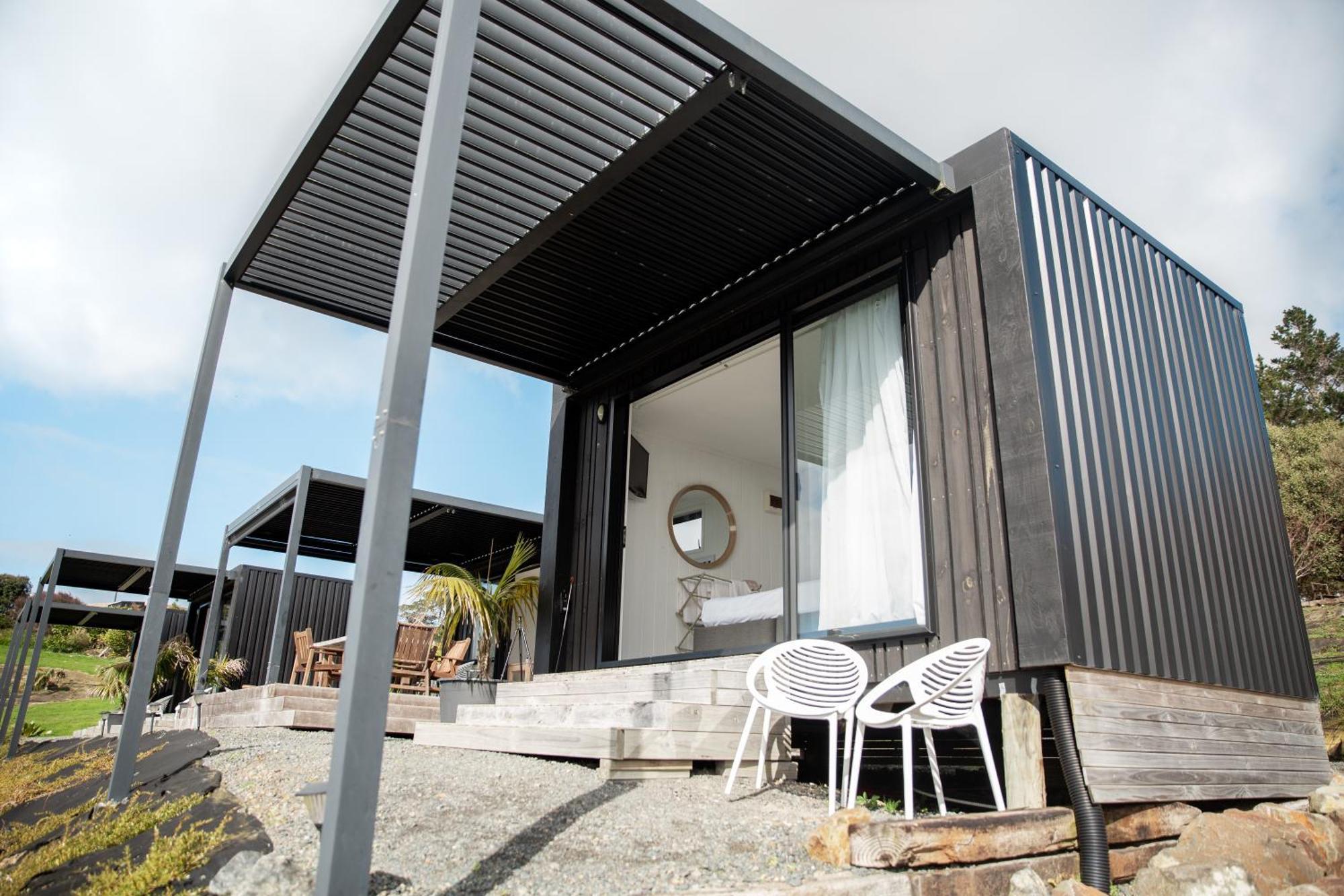 فندق Aotearoa Surf Eco Pods Te Arai المظهر الخارجي الصورة