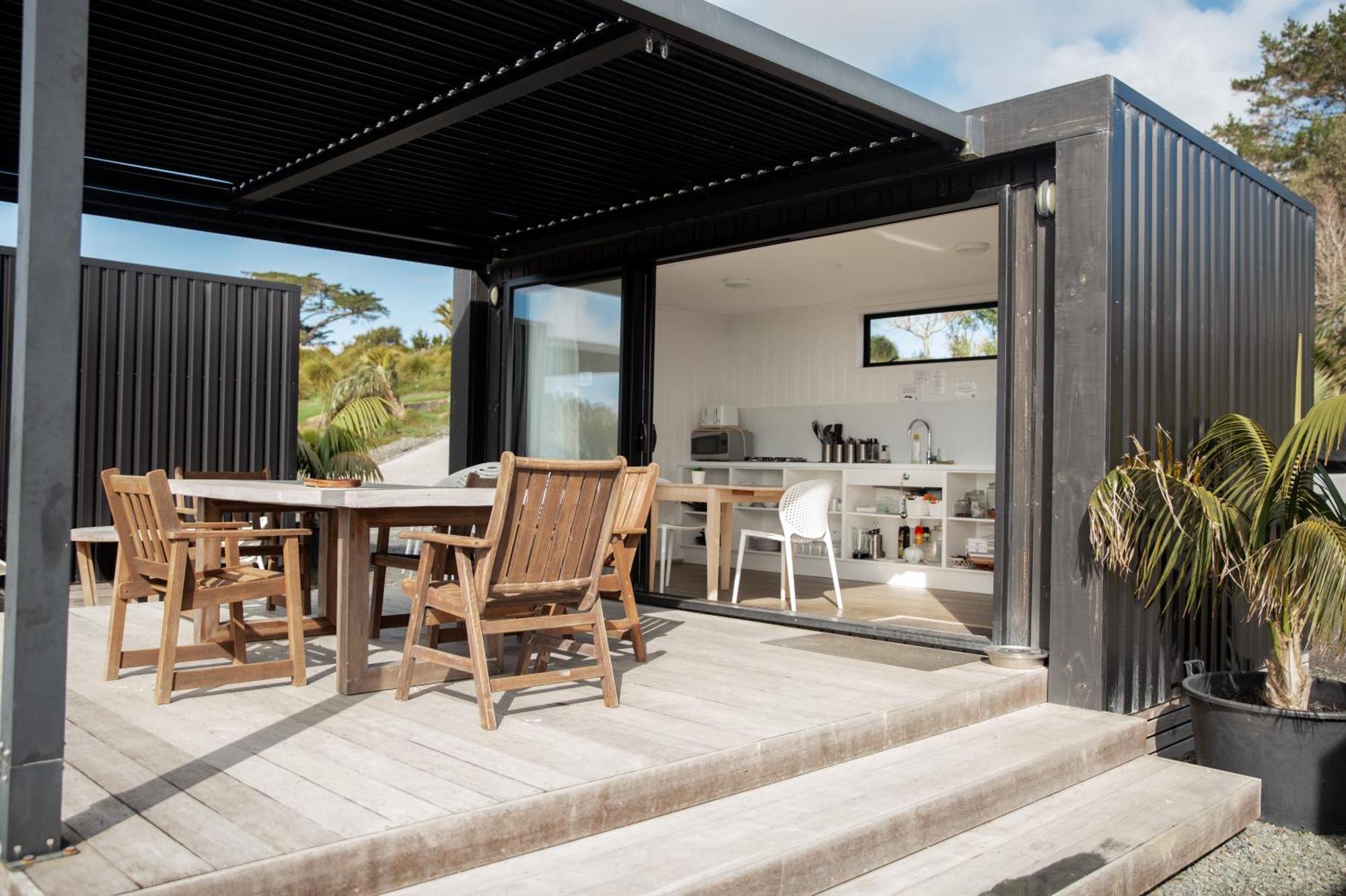 فندق Aotearoa Surf Eco Pods Te Arai المظهر الخارجي الصورة